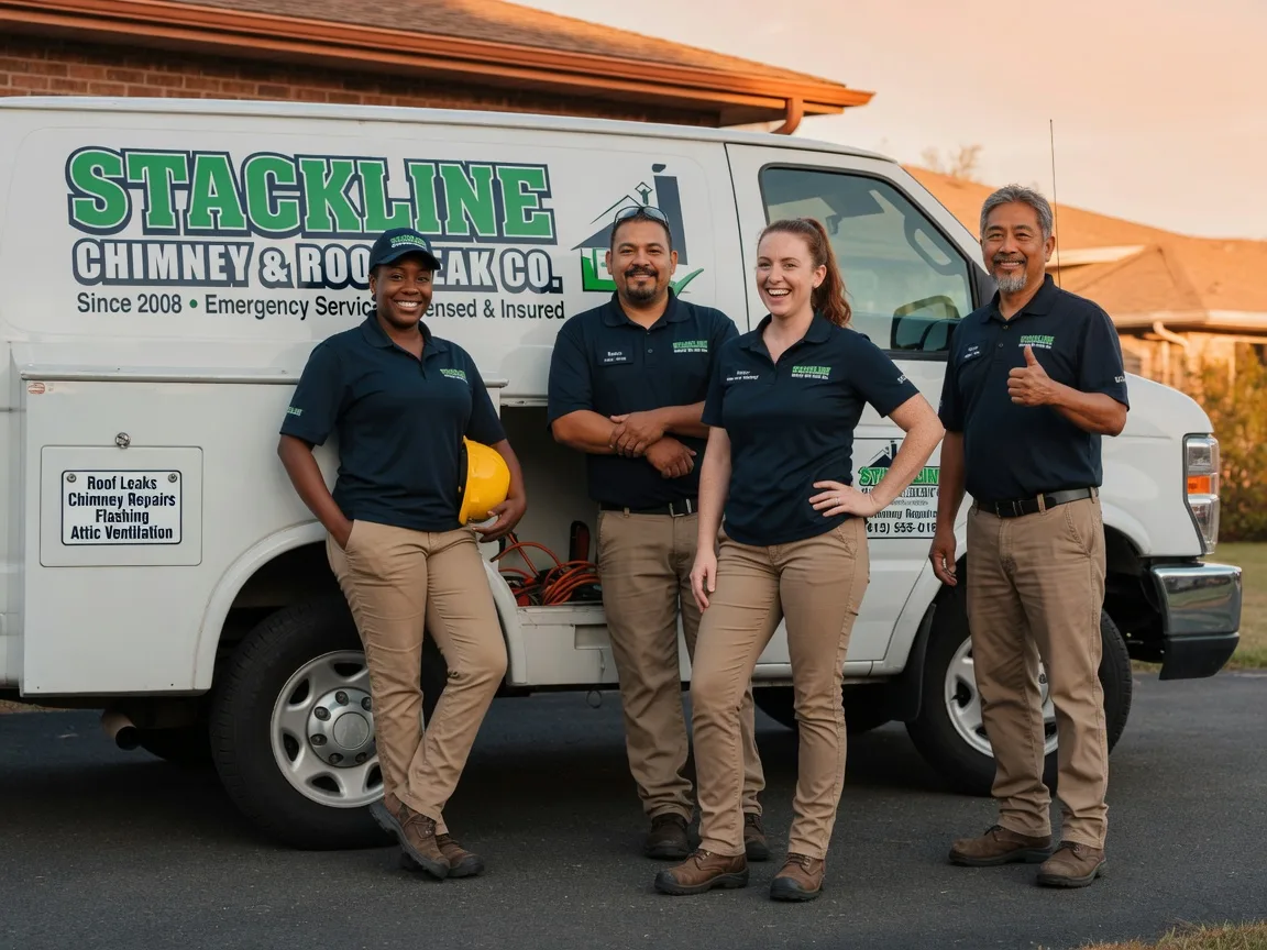 Chimney flashing repair company in Temperance, MI